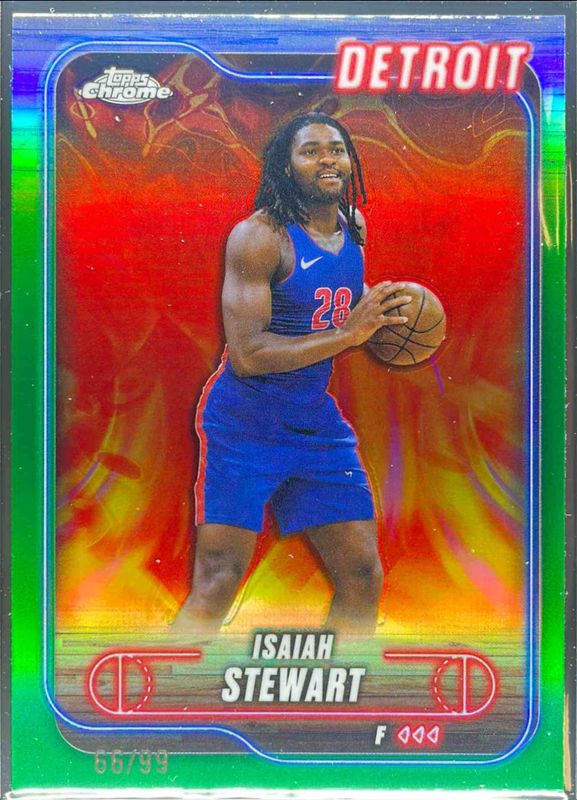 2024 Topps Chrome #116 Green Refractor /99