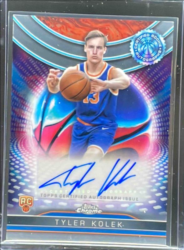 Tyler Kolek 2024 Topps Chrome #TCRA-TK Certified Autographs Issue Rookies RAW