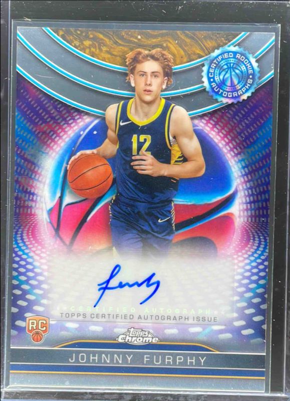 2024 Topps Chrome #TCRA-JF Certified Autographs Issue Rookies