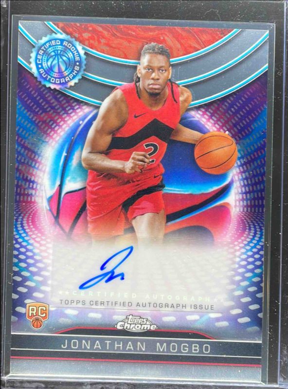 Jonathan Mogbo 2024 Topps Chrome #TCRA-JM Certified Autographs Issue Rookies RAW