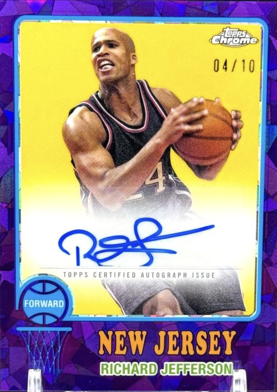 2024 Topps Chrome Sapphire Edition #73TA-RJ 1973 Autographs - Purple /10