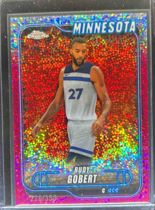 2024 Topps Chrome #90 Magenta Speckle Refractor /350
