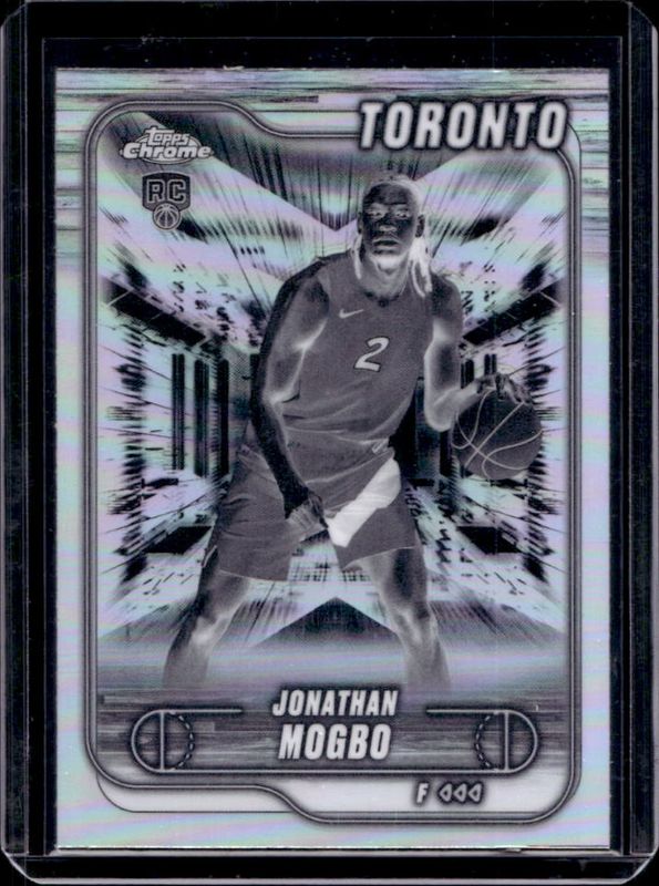 Jonathan Mogbo 2024 Topps Chrome #194 Negative Refractor RAW
