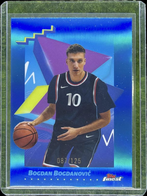 2024 Topps Finest #103 Base Uncommon - Blue Refractor /125