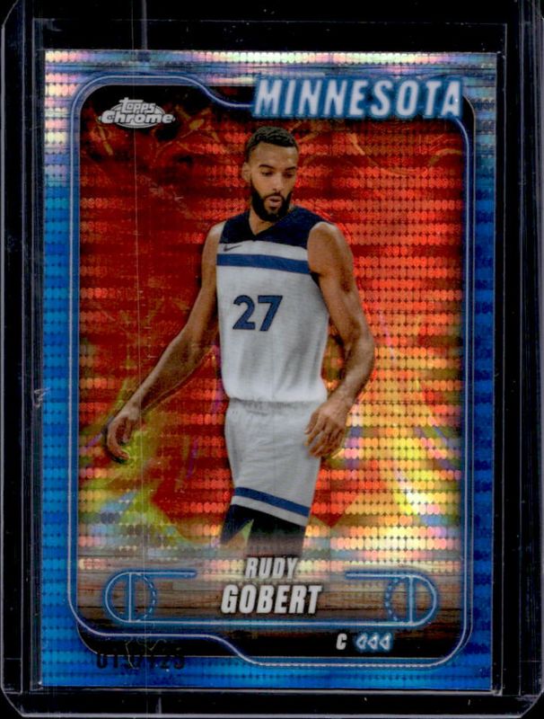 2024 Topps Chrome #90 Blue Sonar Refractor /125