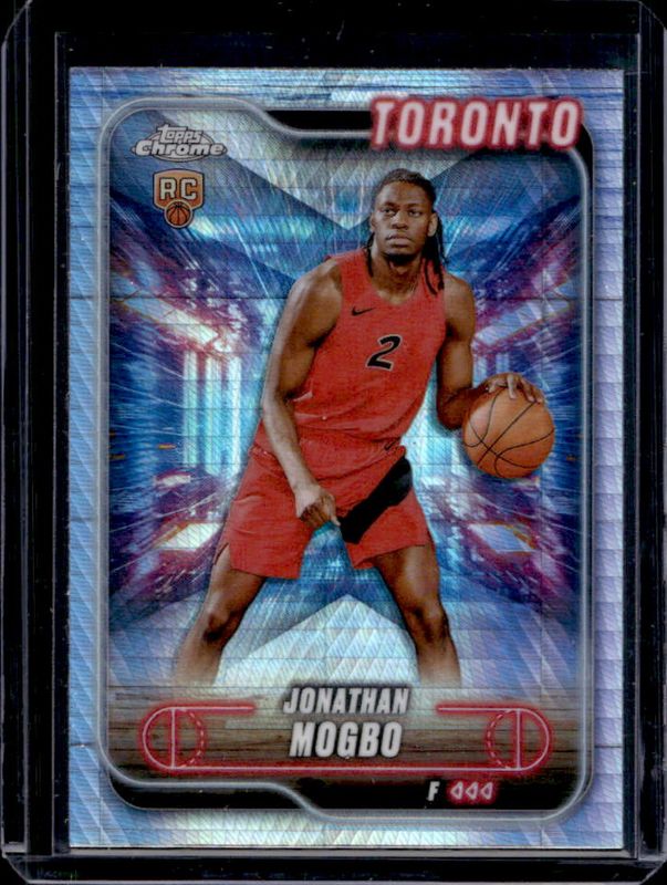 Jonathan Mogbo 2024 Topps Chrome #194 Prism Refractor RAW