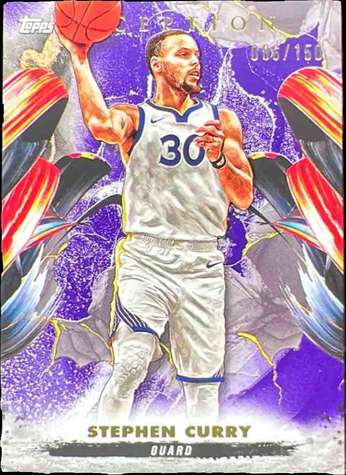 Stephen Curry 2024 Topps Inception #69 Purple /150 Price Guide