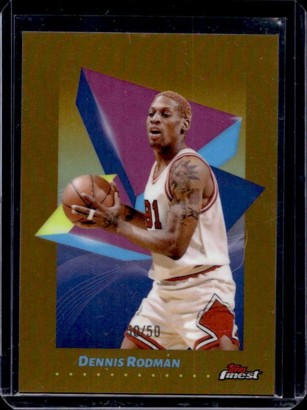 DENNIS RODMAN FINEST 289枚 GOLD REFRACTOR DENNIS RODMAN FINEST 289枚 GOLD REFRACTOR