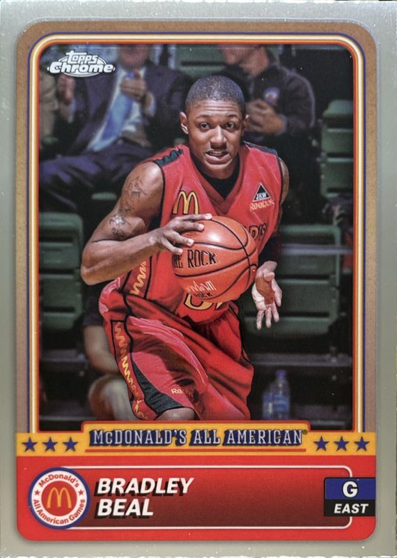 Bradley Beal 2024 Topps Chrome McDonald's All-American #97 Base RAW