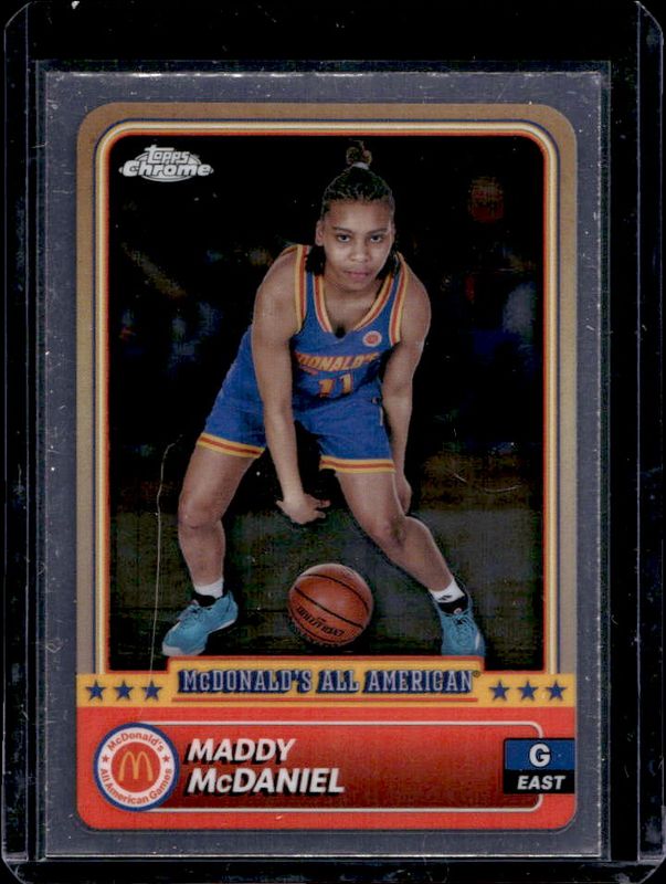 Maddy McDaniel 2024 Topps Chrome McDonald's All-American #7 Base RAW