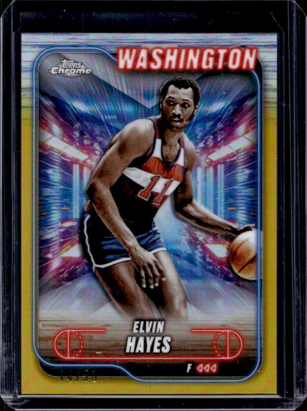 2024 Topps Chrome #85 Gold Refractor /50