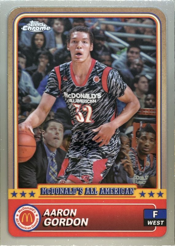 Aaron Gordon 2024 Topps Chrome McDonald's All-American #100 Base RAW