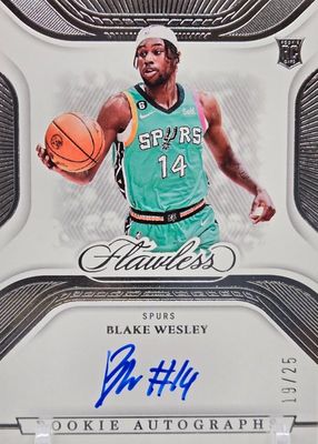 2022 Flawless #DA-BKW Distinguished Autographs /25