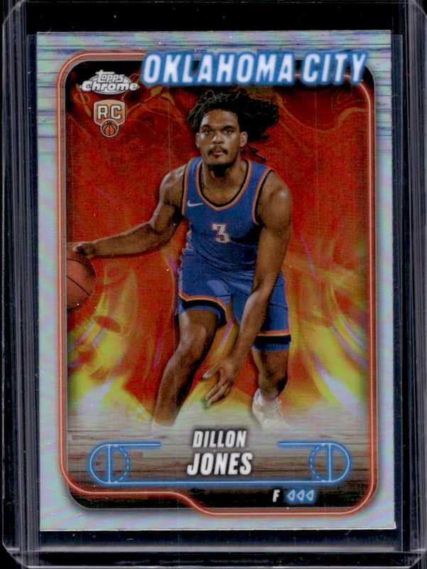 Dillon Jones 2024 Topps Chrome #189 Refractor RAW
