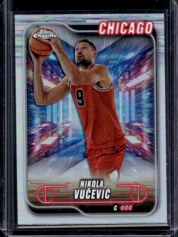 Nikola Vucevic 2024 Topps Chrome #97 Refractor RAW