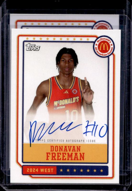 Morgan Cheli 2024 Topps Chrome McDonald's All-American #EA-MC Event Autographs RAW