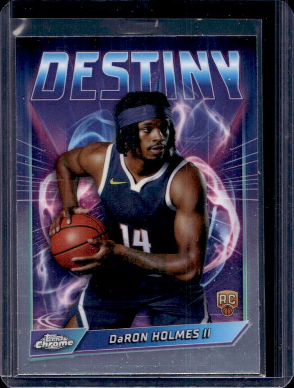 DaRon Holmes II 2024 Topps Chrome #D-15 Destiny Rookie RAW