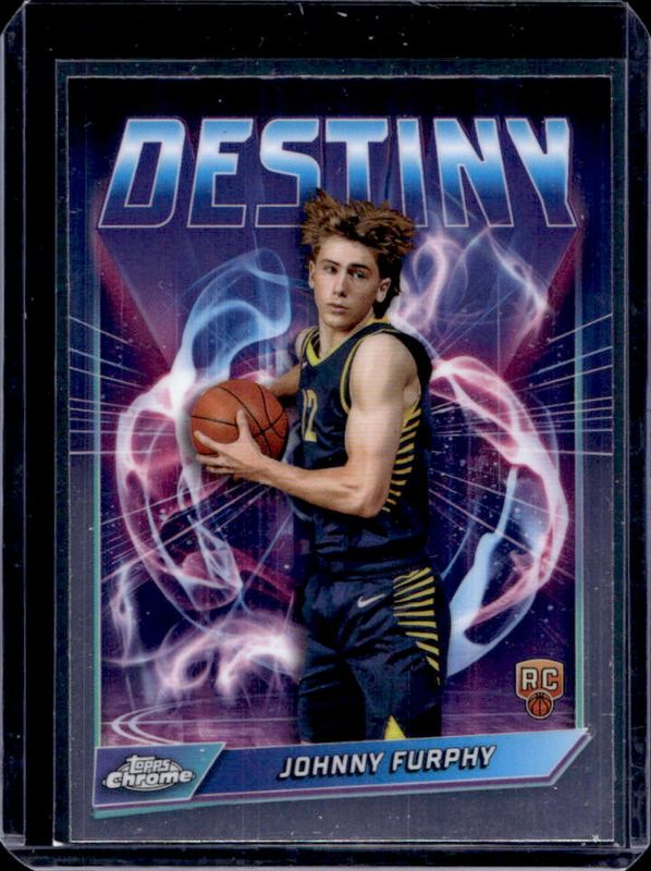 Johnny Furphy 2024 Topps Chrome #D-25 Destiny Rookie RAW