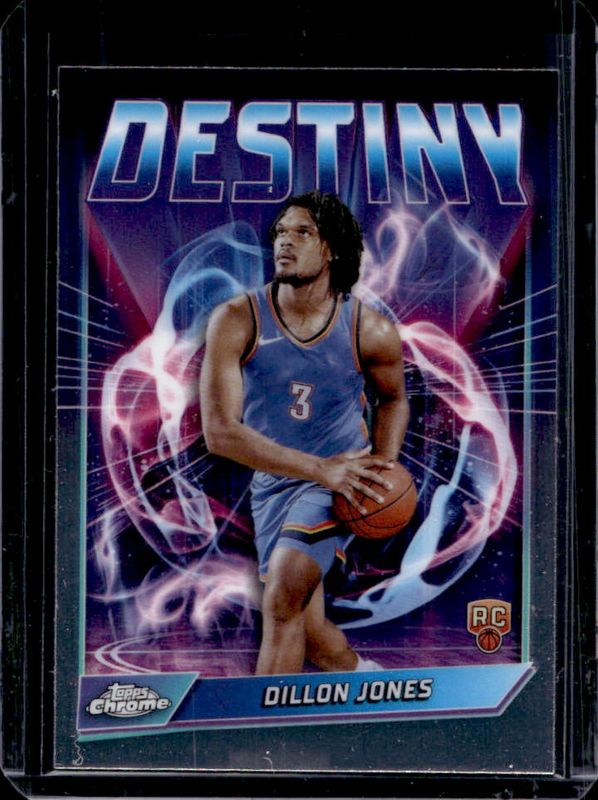 Dillon Jones 2024 Topps Chrome #D-18 Destiny RAW