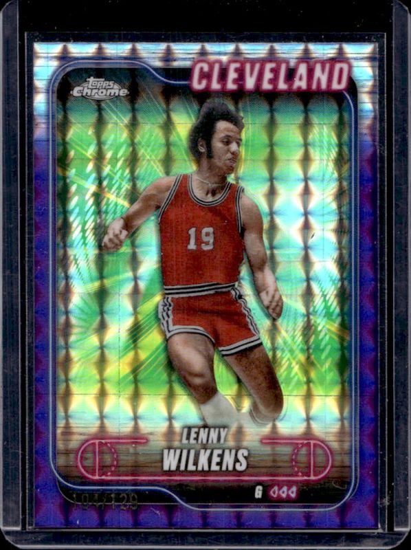 2024 Topps Chrome #14 Purple Geometric Refractor /129