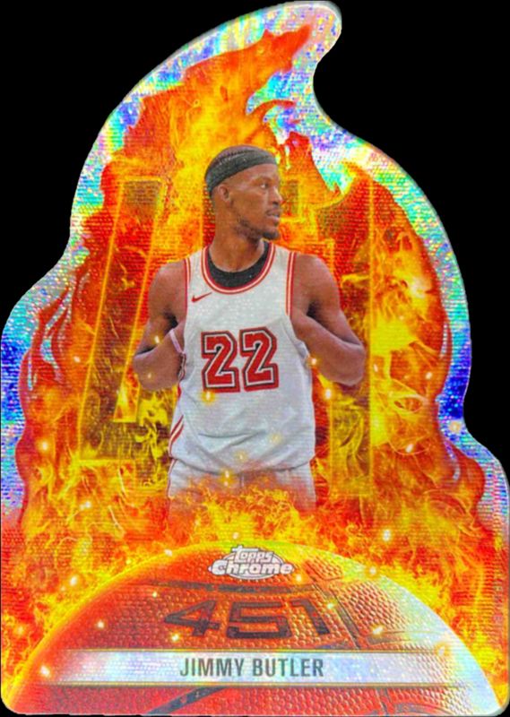 Jimmy Butler 2024 Topps Chrome #451-10 451 RAW
