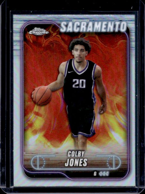 Colby Jones 2024 Topps Chrome #192 Refractor RAW