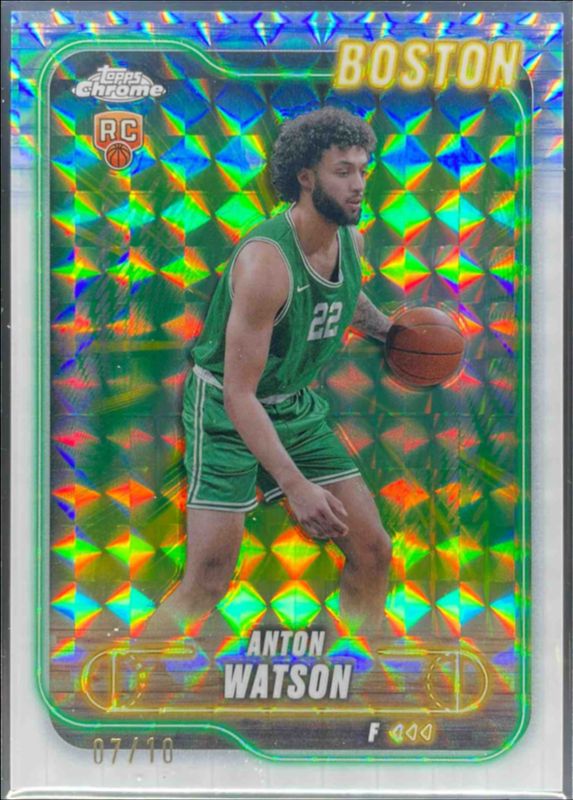 2024 Topps Chrome #107 White Geometric Refractor /10