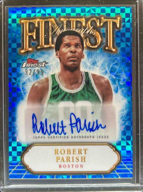 2024 Topps Finest #FA-RP Finest Autographs - Blue X-Fractor /99
