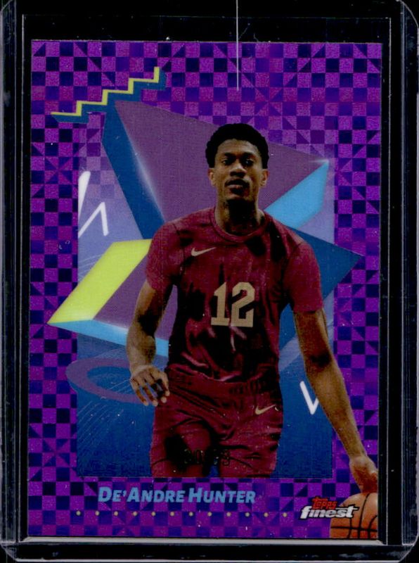 2024 Topps Finest #102 Base Uncommon - Purple X-Fractor /99