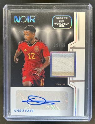 2025 Noir Road to FIFA World Cup #AC-AF Autographed Memorabilia Color /10