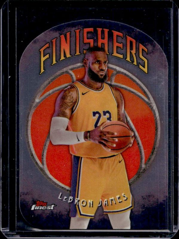 LeBron James 2024 Topps Finest #F-2 Finishers RAW