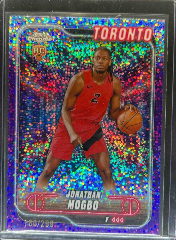 2024 Topps Chrome #194 Purple Speckle Refractor /299