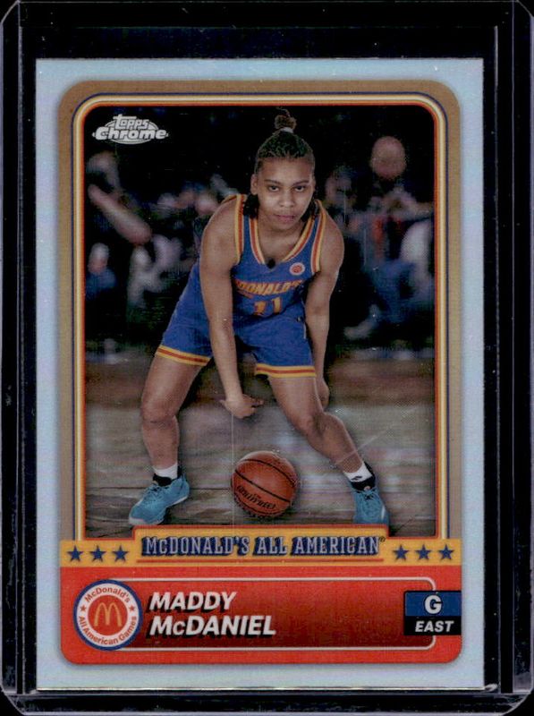 Maddy McDaniel 2024 Topps Chrome McDonald's All-American #7 Refractor RAW