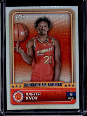 2024 Topps Chrome McDonald's All-American #89 Refractor