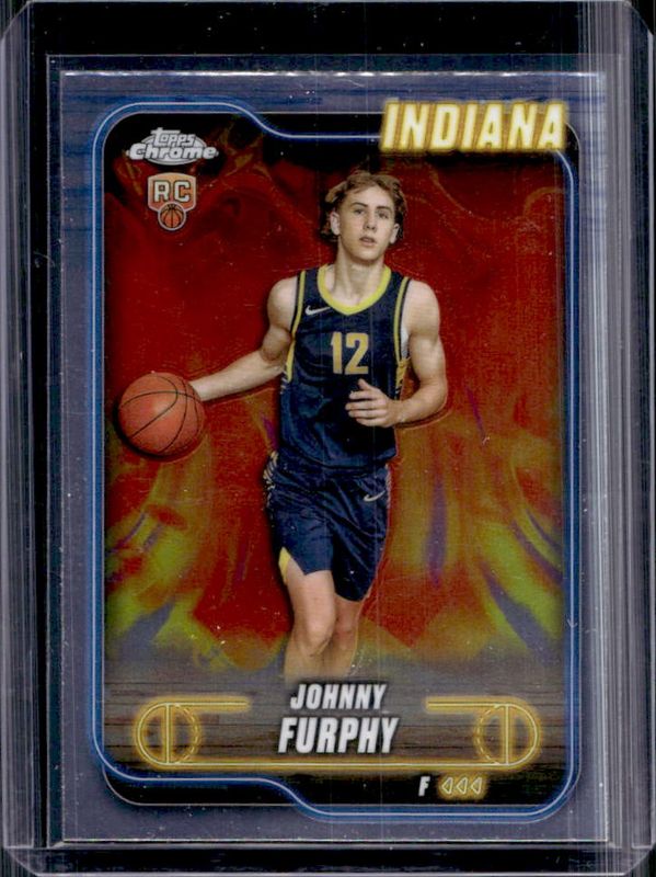 Johnny Furphy 2024 Topps Chrome #139 Base Rookie RAW