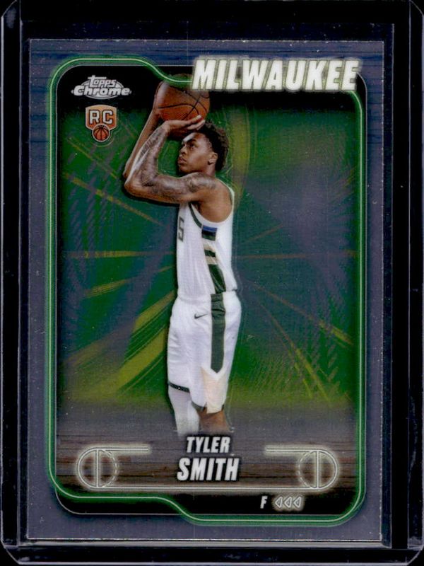 Tyler Smith 2024 Topps Chrome #196 Base Rookie RAW