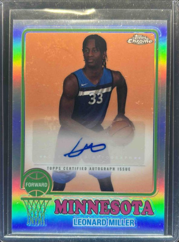 2024 Topps Chrome #73TA-LM 1973 Autographs - Refractor