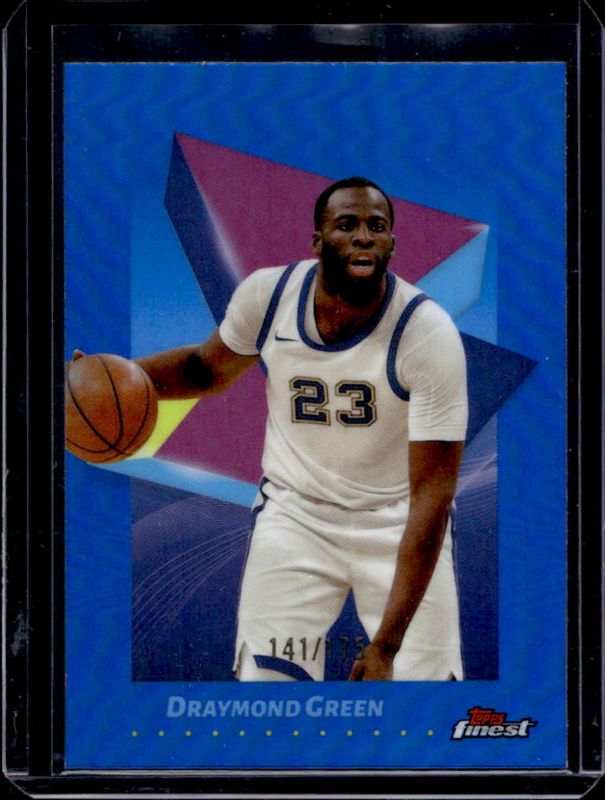 Draymond Green 2024 Topps Finest #88 Base Common - Blue Refractor /175 RAW