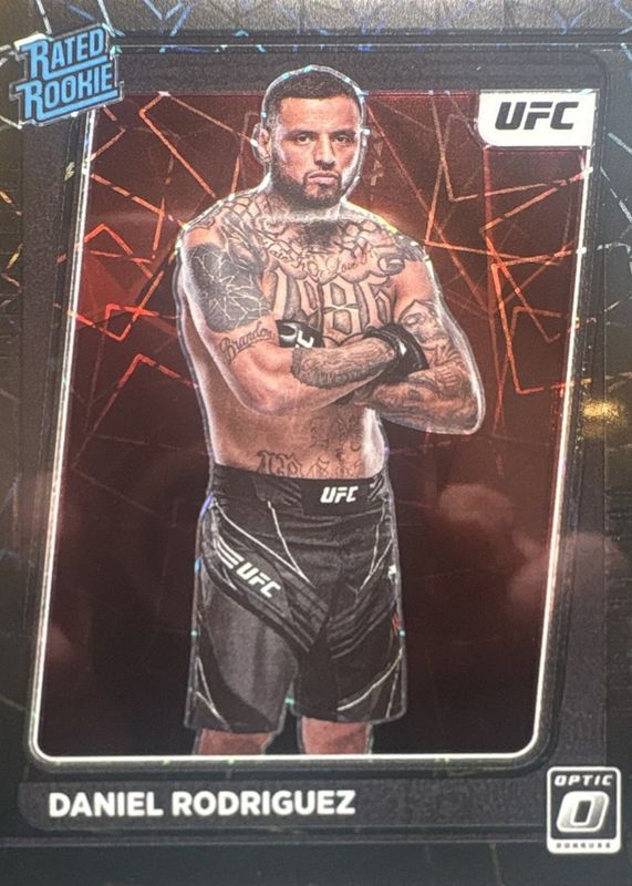 2022 Optic UFC #109 Black Velocity /39