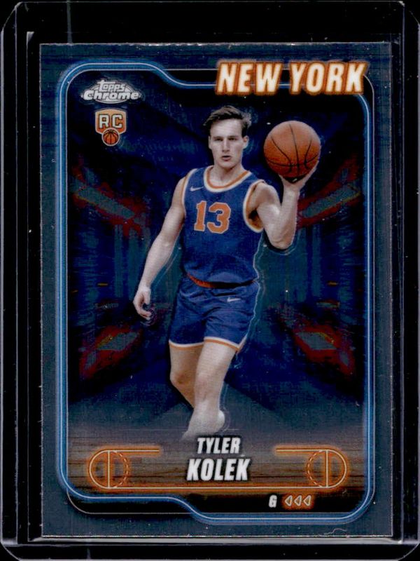 Tyler Kolek 2024 Topps Chrome #167 Base Rookie RAW