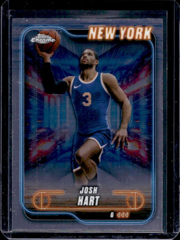 Josh Hart 2024 Topps Chrome #71 Base RAW