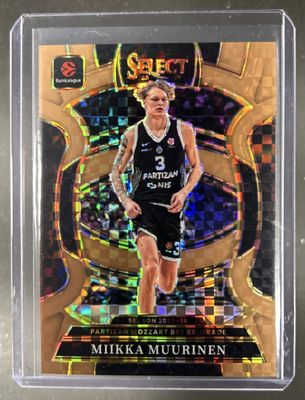 2025 Select EuroLeague #98 Concourse Bronze Checker /49