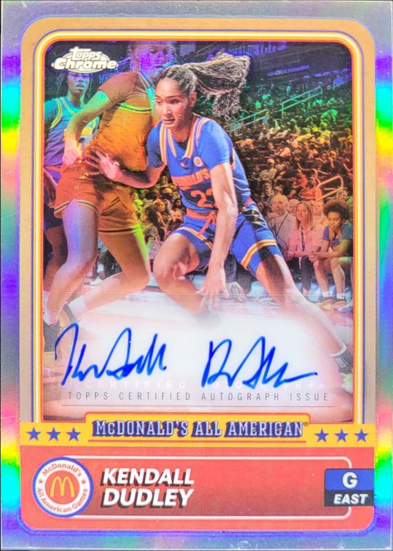 2024 Topps Chrome McDonald's All-American #2 Base Autographs