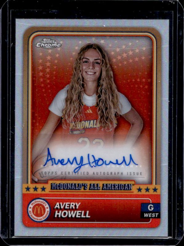 2024 Topps Chrome McDonald's All-American #67 Base Autographs