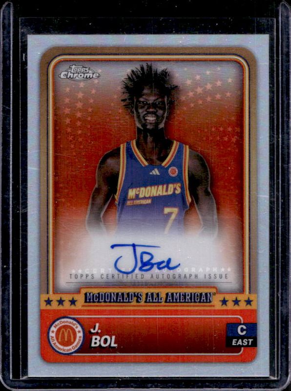 2024 Topps Chrome McDonald's All-American #76 Base Autographs