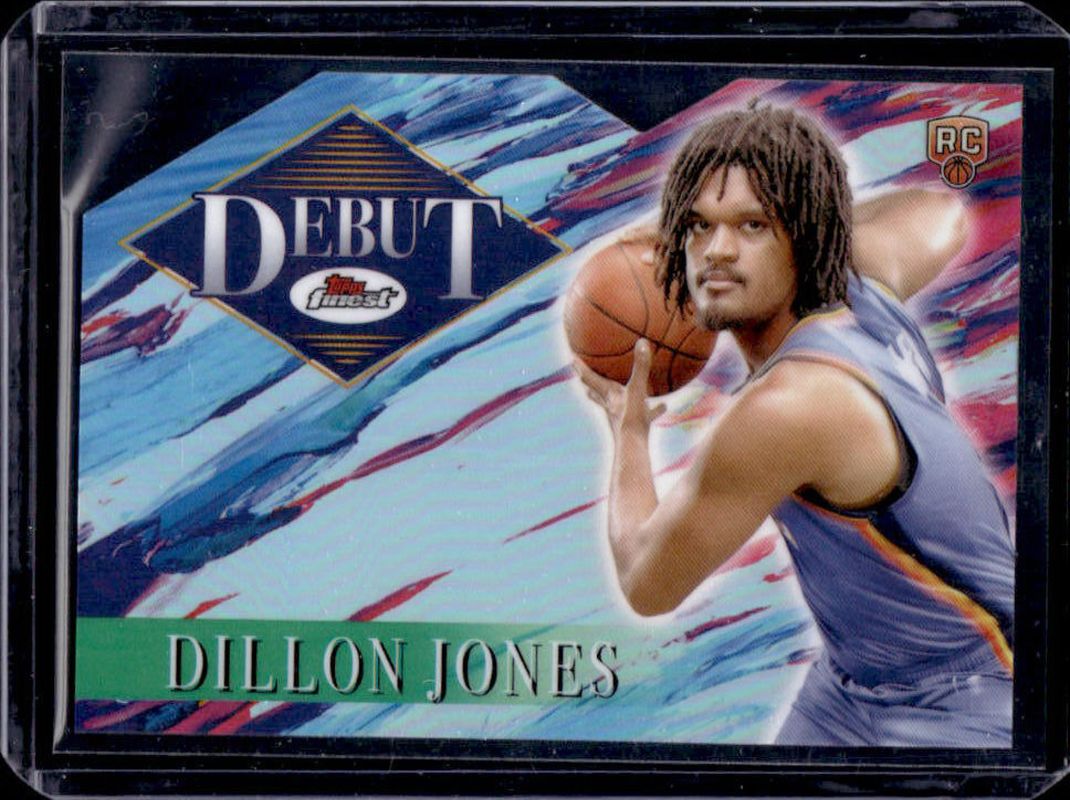 Dillon Jones 2024 Topps Finest #D-24 Debut - Refractor RAW
