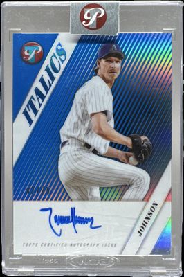 2026 Topps Pristine #I-RJO Italics Autographs - Blue Refractor /75