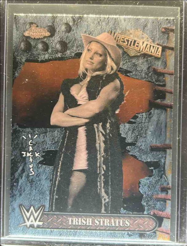 2025 Topps Chrome WWE Cactus Jack x Wrestlemania #9 Base