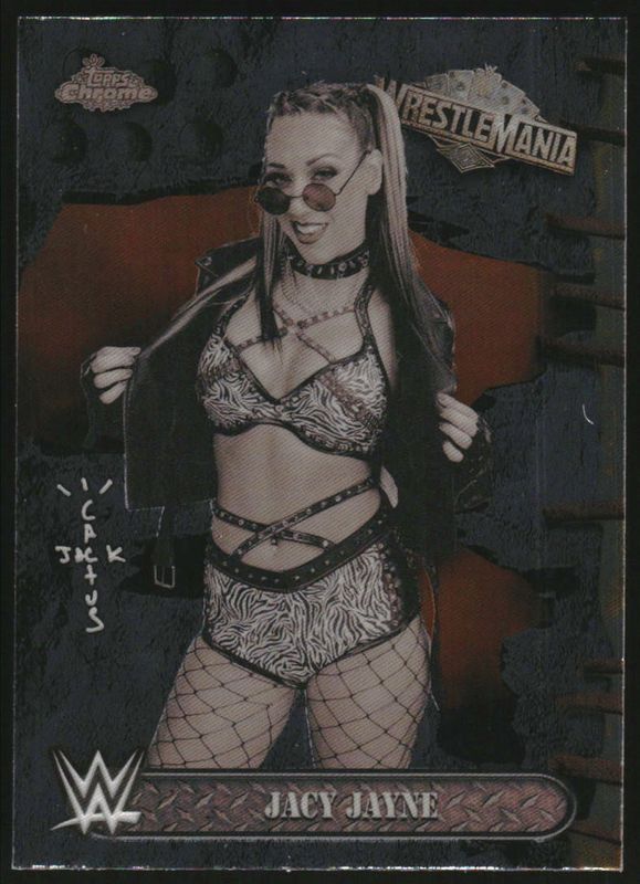 2025 Topps Chrome WWE Cactus Jack x Wrestlemania #69 Base