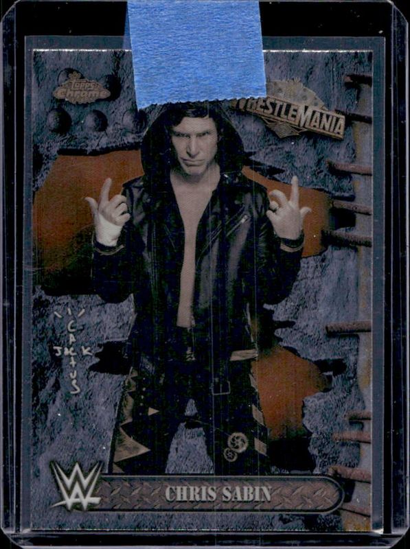 2025 Topps Chrome WWE Cactus Jack x Wrestlemania #83 Base